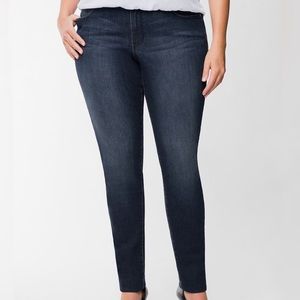 Lane Bryant Genius Fit Lycra Blend Skinny Jean 26W